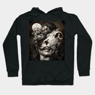 Horror Portrait #1 Hoodie